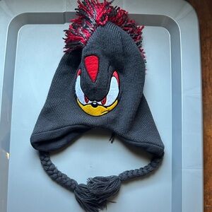 Sonic The Hedgehog Knit Hat with Earflaps